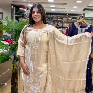 embroidered salwar set