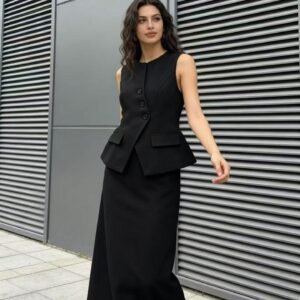 Home korean style western dress
