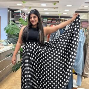polka skirt
